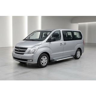 Estribos Laterales New Vision Grey (2 uds., Aluminio) Hyundai H300, H1, Starex 2008-2020 foto 1