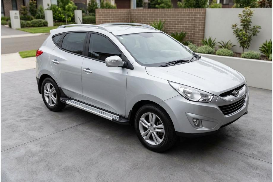 Hyundai IX-35 2010-2015 Estribos Laterales New Vision Grey (2 uds., Aluminio) Foto 2