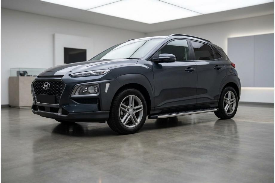 Hyundai Kona 2017-2023 Estribos Laterales BlackLine (2 uds., Aluminio) Image