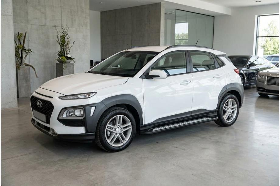 Hyundai Kona 2017-2023 Estribos Laterales New Vision Black (2 uds., Aluminio) Image