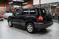 Hyundai Santa Fe 1 2000-2006 Estribos Laterales Tayga Black (2 uds., Aluminio) foto 1