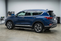 Hyundai Santa Fe 4 2018-2023 Estribos Laterales BlackLine (2 uds., Aluminio) foto 1