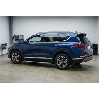 Estribos Laterales BlackLine (2 uds., Aluminio) Hyundai Santa Fe 4 2018-2023 foto 1