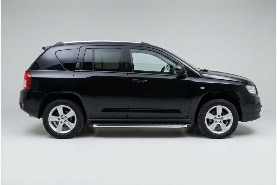Jeep Compass 2006-2016 Estribos Laterales BlackLine (2 uds., Aluminio) Image