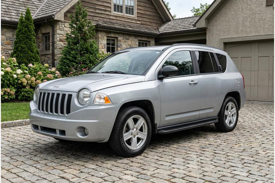 Jeep Compass 2006-2016 Estribos Laterales Tayga Black (2 uds., Aluminio) Image