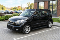 Kia Soul I 2008-2013 Estribos Laterales Tayga Black (2 uds., Aluminio) foto 1