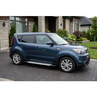 Estribos Laterales New Vision Grey (2 uds, Aluminio) Kia Soul II 2013-2018 foto 1