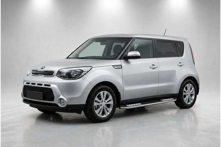 Kia Soul II 2013-2018 Estribos Laterales Tayga V2 (2 uds., Aluminio) Image