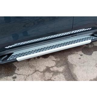 Estribos Laterales New Vision Grey (2 uds., Aluminio) Kia Sportage 2015-2021 foto 4