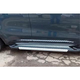 Estribos Laterales New Vision Grey (2 uds., Aluminio) Kia Sportage 2015-2021 foto 1