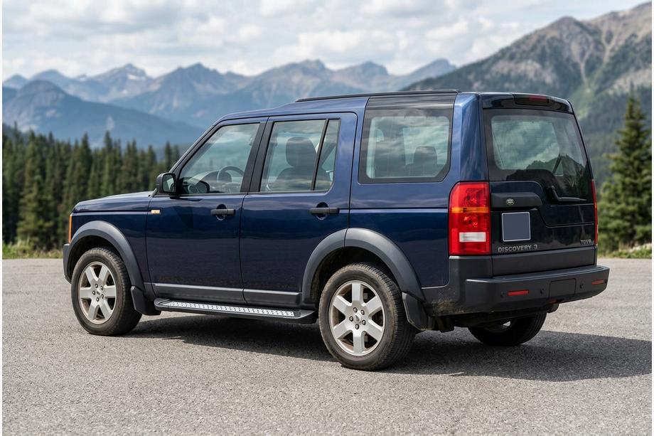 Land Rover Discovery III 2004–2009 Estribos Laterales New Vision Black (2 uds, Aluminio) Image