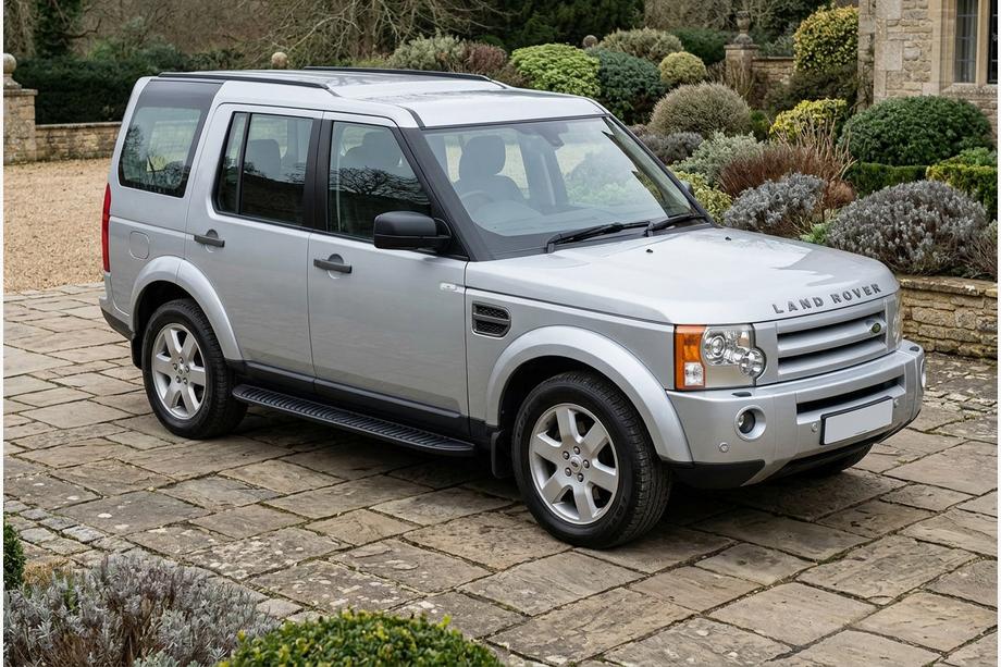 Land Rover Discovery III 2004–2009 Estribos Laterales Tayga Black (2 uds., Aluminio) Image