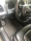 Audi Q7 2005-2015 Alfombrillas EVA (negras) 2 Filas (5 Alfombrillas) foto 2