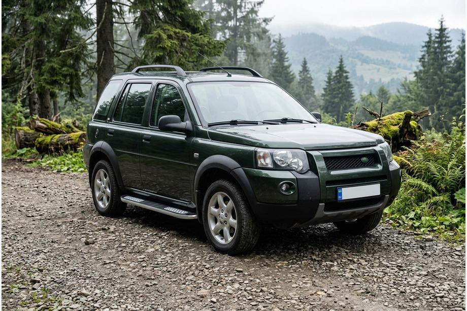 Land Rover Freelander I 1997-2006 Estribos Laterales Tayga V2 (2 uds., Aluminio) Image