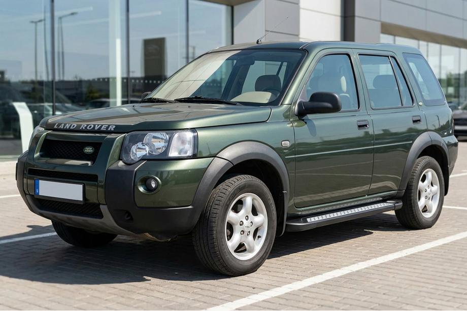 Land Rover Freelander I 1997-2006 Estribos Laterales New Vision Black (2 uds, Aluminio) Image