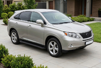 Lexus RX 2009-2015 Estribos Laterales Allmond Black (2 uds, Aluminio) foto 1