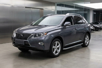 Lexus RX 2009-2015 Estribos Laterales Tayga Grey (2 uds, Aluminio) foto 1