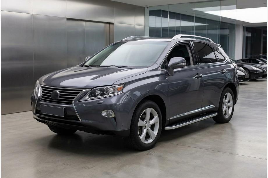 Lexus RX 2009-2015 Estribos Laterales Tayga Grey (2 uds, Aluminio) Image