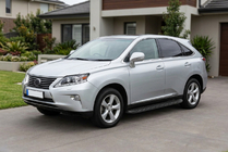 Lexus RX 2009-2015 Estribos Laterales Tayga Black (2 uds, Aluminio) foto 1