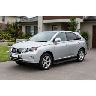 Estribos Laterales Tayga Black (2 uds, Aluminio) Lexus RX 2009-2015 foto 1