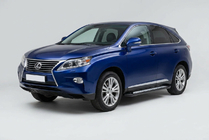 Lexus RX 2009-2015 Estribos Laterales New Vision Black (2 uds, Aluminio) foto 1