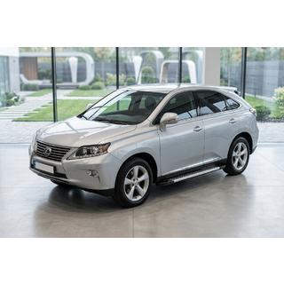 Estribos Laterales New Vision Grey (2 uds, Aluminio) Lexus RX 2009-2015 foto 2