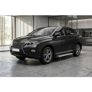 Estribos Laterales New Vision Grey (2 uds, Aluminio) Lexus RX 2009-2015 foto 1