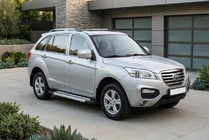 Lifan X60 2011- Estribos Laterales New Vision Grey (2 uds., Aluminio) foto 1