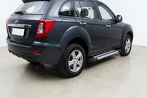 Lifan X60 2011- Estribos Laterales New Vision Grey (2 uds., Aluminio) foto 2
