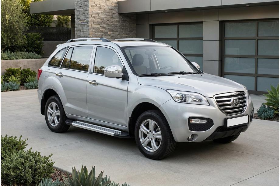 Lifan X60 2011- Estribos Laterales New Vision Grey (2 uds., Aluminio) Image