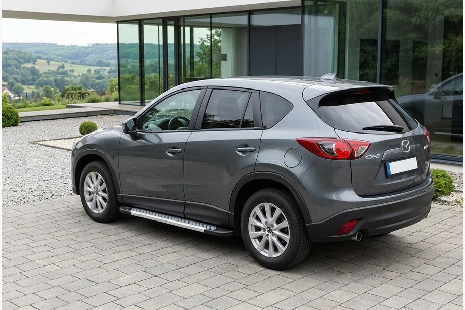 Mazda CX-5 2012-2017 Estribos Laterales New Vision Grey (2 uds., Aluminio) Image