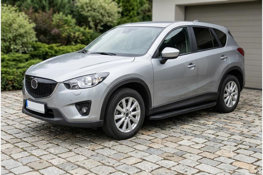 Mazda CX-5 2012-2017 Estribos Laterales Tayga Black (2 uds., Aluminio) Image