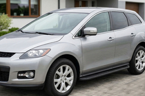 Mazda CX-7 2006-2012 Estribos Laterales Tayga Black (2 uds., Aluminio) foto 1