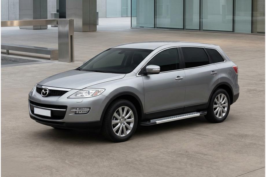 Mazda CX-9 2007-2016 Estribos Laterales New Vision Grey (2 uds., Aluminio) Foto 1