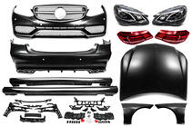 Mercedes E-class W212 2009-2016 Kit de conversión facelift a E63 AMG 2016 foto 4