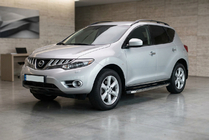 Nissan Murano 2008-2014 Estribos BlackLine (2 uds., aluminio) foto 1