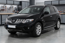 Nissan Murano 2008-2014 Estribos Laterales Tayga Black (2 uds., Aluminio) foto 1