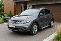 Nissan Murano 2008-2014 Estribos Laterales New Vision Grey (2 uds., Aluminio) foto 1