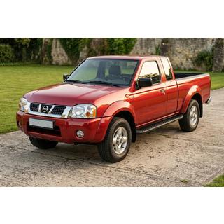 Estribos Laterales Tayga Black (2 uds., Aluminio) Nissan NP300 1999-2015 foto 1