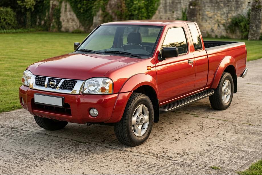 Nissan NP300 1999-2015 Estribos Laterales Tayga Black (2 uds., Aluminio) Image