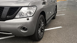 Nissan Patrol Y62 2010-2024 Estribos Laterales New Vision Grey (2 uds., Aluminio) foto 7