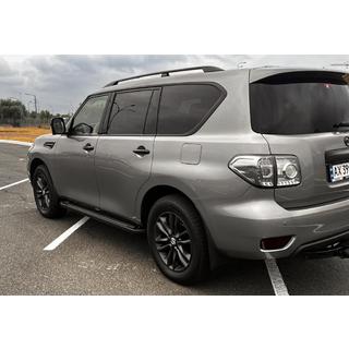 Estribos Laterales New Vision Grey (2 uds., Aluminio) Nissan Patrol Y62 2010-2024 foto 2