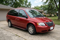 Chrysler Voyager 2001-2007 Estribos Laterales Maya Red (2 uds., Aluminio) foto 1