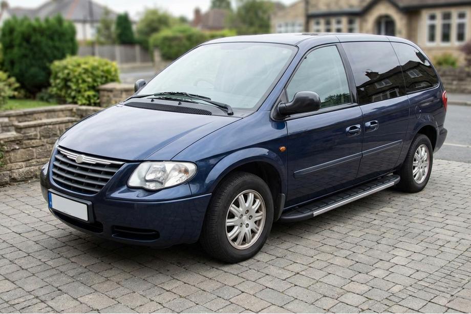 Chrysler Voyager 2001-2007 Estribos Laterales Duru (2 uds., Aluminio) Image