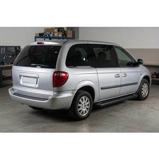Estribos Laterales Allmond Black (2 uds., Aluminio) Chrysler Voyager 2001-2007 foto 1