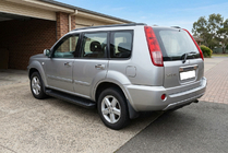 Nissan X-trail T30 2002-2007 Estribos Laterales Allmond Black (2 uds., aluminio) foto 1