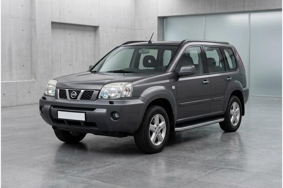 Nissan X-trail T30 2002-2007 Estribos Laterales Tayga Grey (2 uds., Aluminio) Image