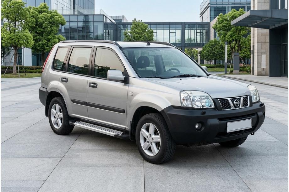 Nissan X-trail T30 2002-2007 Estribos Laterales New Vision Grey (2 uds., Aluminio) Image