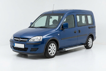 Opel Combo 2002–2012 Estribos Laterales New Vision Grey (2 uds., Aluminio) foto 1
