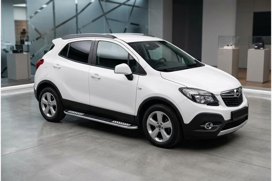 Opel Mokka 2012-2021 Estribos Laterales Tayga V2 (2 uds., Aluminio) Image